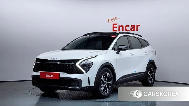 Kia Sportage 5th Generation Hybrid 2024 Белый из Кореи