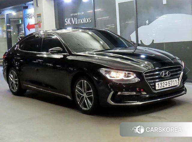 Hyundai Grandeur IG 2018 Черный из Кореи