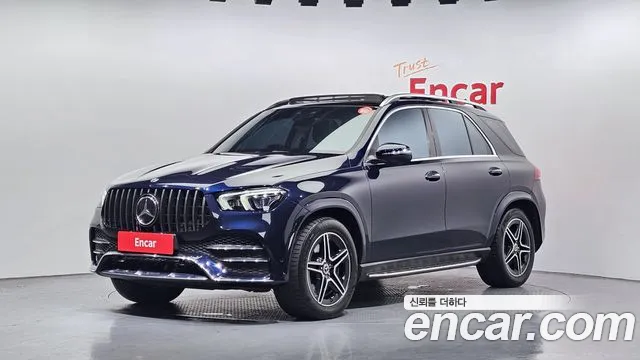 Mercedes-Benz GLE-Class W167 2021 Синий из Кореи