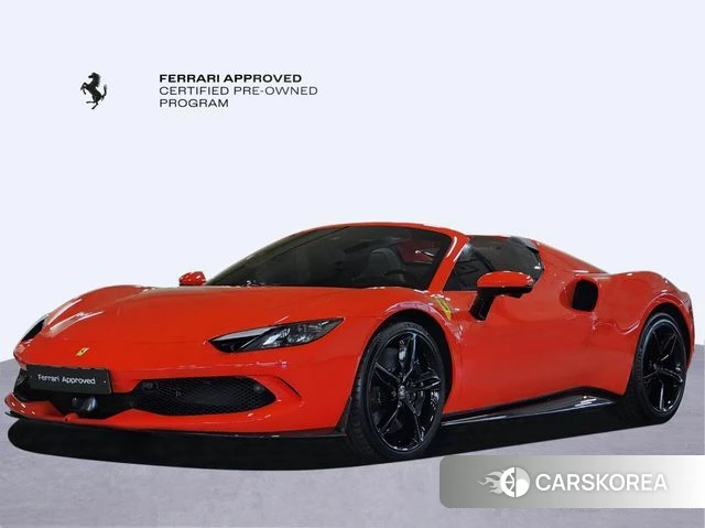 Ferrari 296 GTS 2024 Красный из Кореи