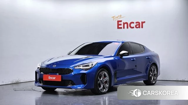 Kia Stinger 2018 Синий из Кореи