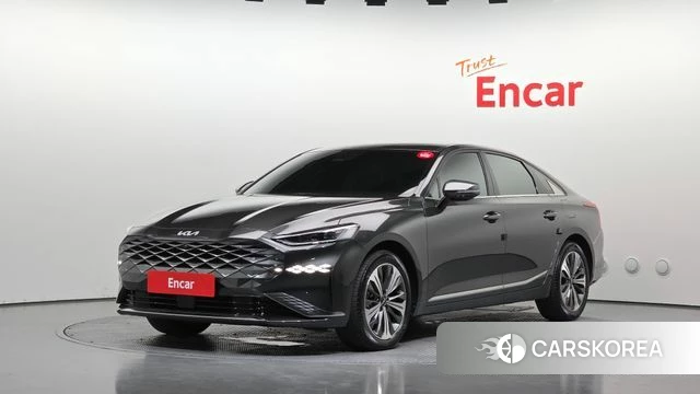 Kia K8 Hybrid 2021 Серый из Кореи
