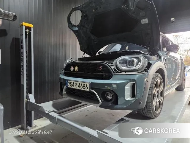 Mini Cooper S Countryman 2021 Синий нефрит из Кореи