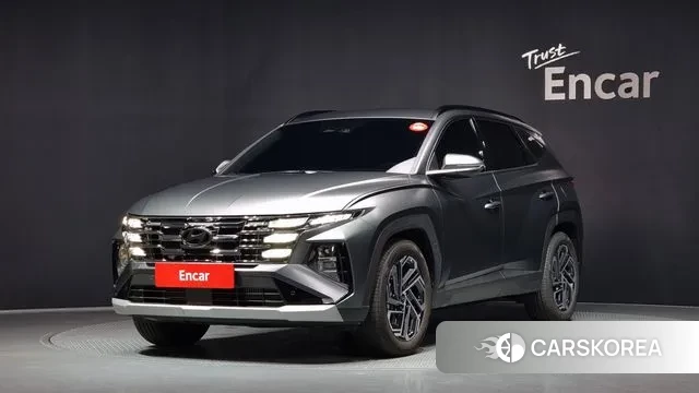 Hyundai The New Tucson (NX4) 2024 Темно-зеленый из Кореи