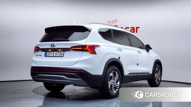 Hyundai The New Santa Fe 2022 Белый из Кореи