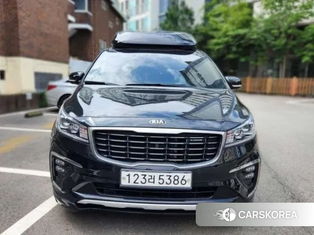 Kia The New Carnival 2020 Черный из Кореи
