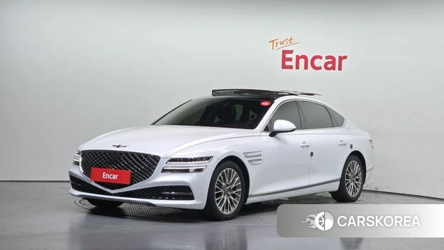 Genesis G80 (RG3) 2021 Белый из Кореи