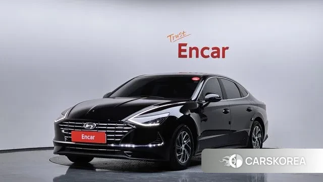 Hyundai Sonata Hybrid (DN8) 2021 Черный из Кореи