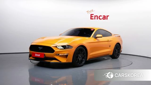 Ford Mustang 2019 Оранжевый из Кореи