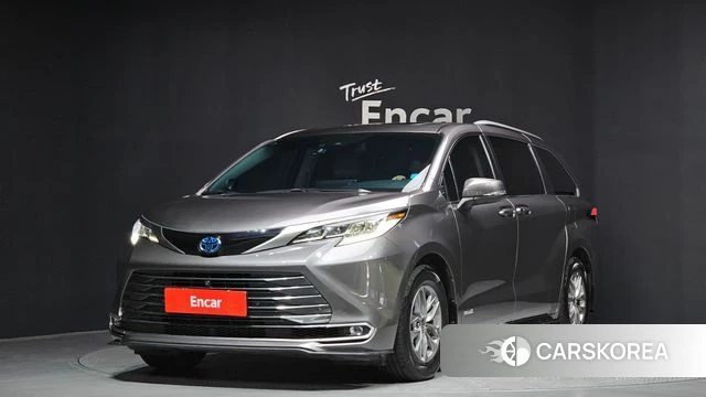 Toyota Sienna 4th Generation 2021 Серый из Кореи