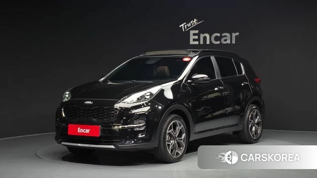 Kia Sportage The Bold 2019 Черный из Кореи