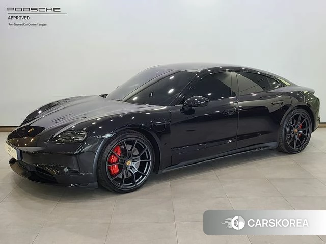 Porsche Taycan 2025 Черный из Кореи