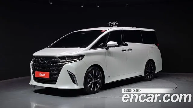 Toyota Alphard 4th Generation 2024 Белый из Кореи