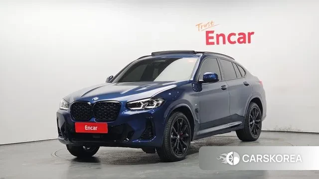 BMW X4 (G02) 2025 Синий из Кореи