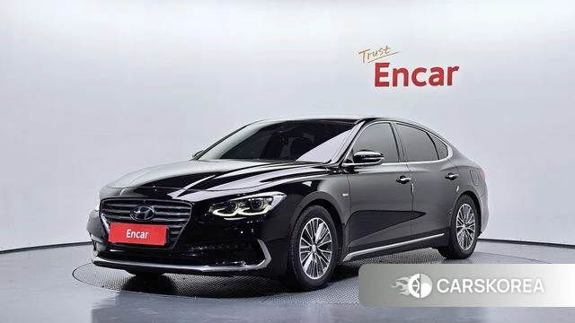 Hyundai Grandeur IG Hybrid 2018 Черный из Кореи