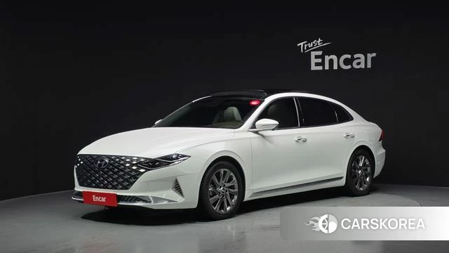 Hyundai The New Grandeur IG Hybrid 2020 Белый из Кореи