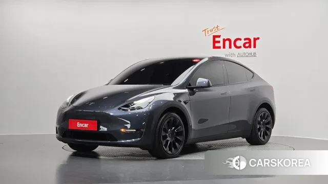 Tesla Model Y 2022 Серый из Кореи