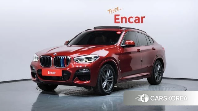 BMW X4 (G02) 2019 Красный из Кореи