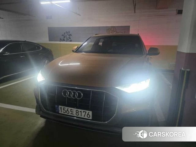 Audi Q8 (4M) 2021 Оранжевый из Кореи