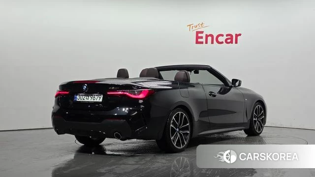 BMW 4 Series (G22) 2023 Черный из Кореи