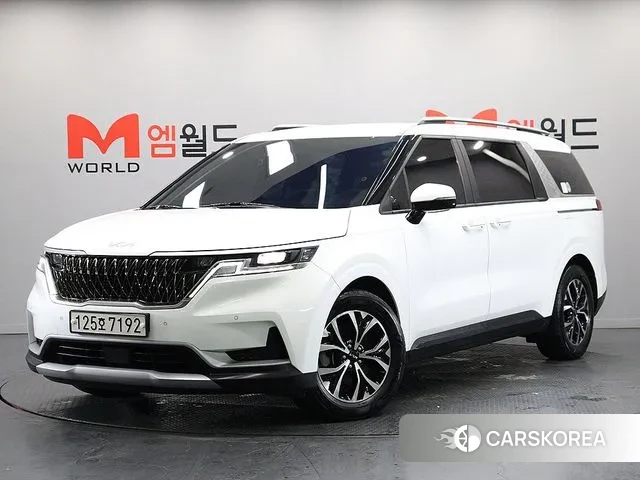 Kia Carnival 4th generation 2022 Белый из Кореи