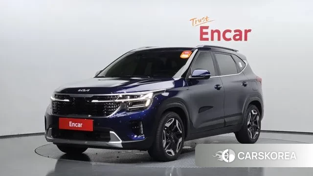 Kia The New Seltos 2023 Синий из Кореи