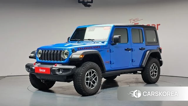Jeep Wrangler (JL) 2025 Синий из Кореи