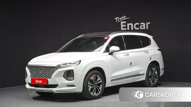 Hyundai Santa Fe TM 2018 Белый из Кореи