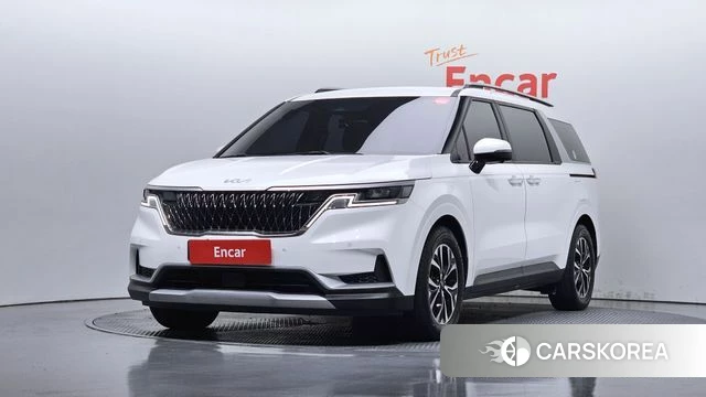 Kia Carnival 4th generation 2021 Белый из Кореи