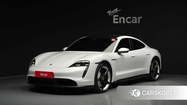 Porsche Taycan 2022 Белый из Кореи