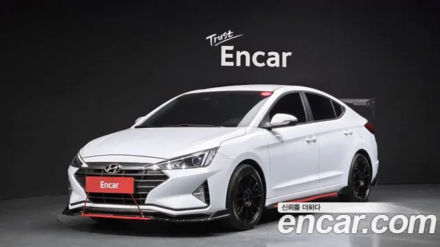 Hyundai The New Avante AD 2019 Белый из Кореи