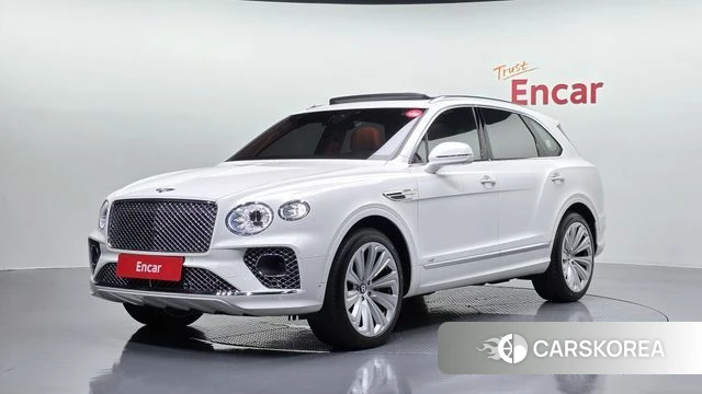 Bentley Bentayga 2022 Белый из Кореи