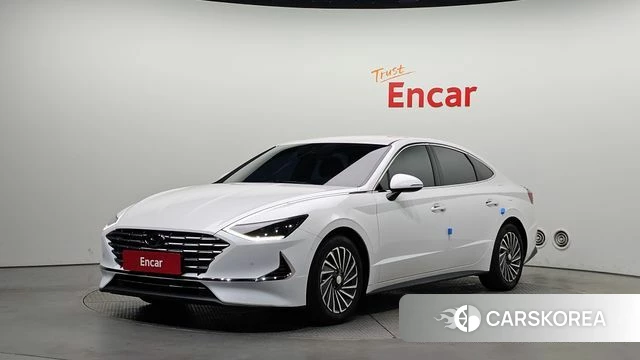 Hyundai Sonata Hybrid (DN8) 2022 Белый из Кореи