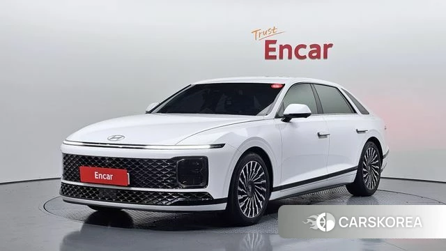 Hyundai Grandeur Hybrid (GN7) 2024 Белый из Кореи