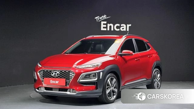 Hyundai Kona 2018 Красный из Кореи