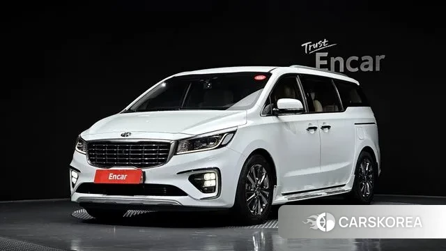 Kia The New Carnival 2018 Белый из Кореи
