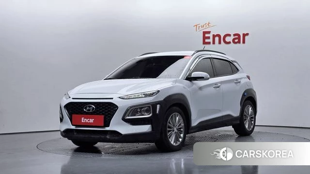 Hyundai Kona 2018 Белый из Кореи