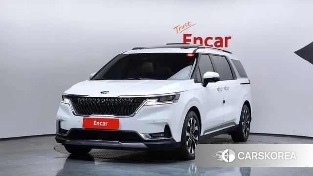 Kia Carnival 4th generation 2021 Белый из Кореи
