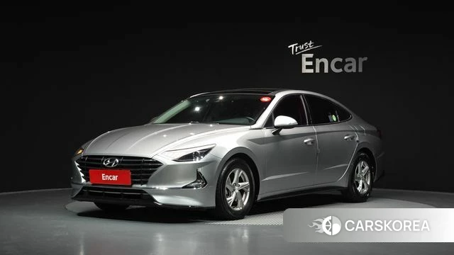 Hyundai Sonata (DN8) 2019 Серебристо-серый из Кореи