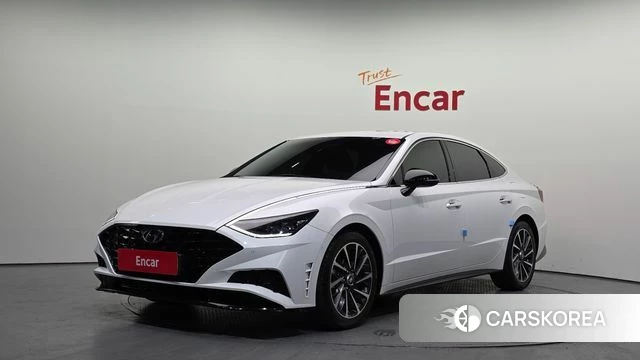Hyundai Sonata (DN8) 2021 Белый из Кореи