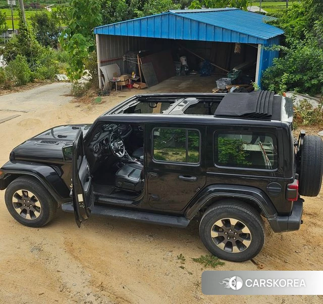 Jeep Wrangler (JL) 2021 Черный из Кореи