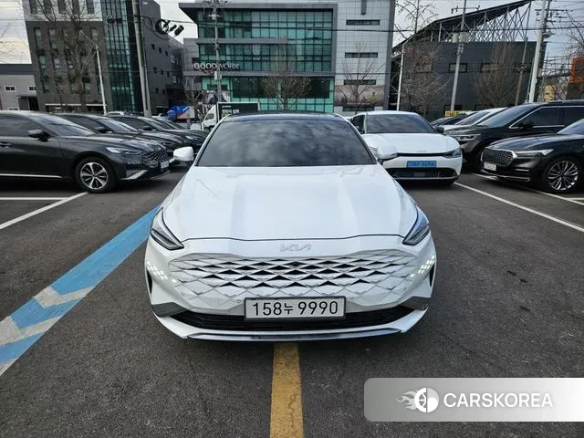 Kia K8 2021 Белый из Кореи