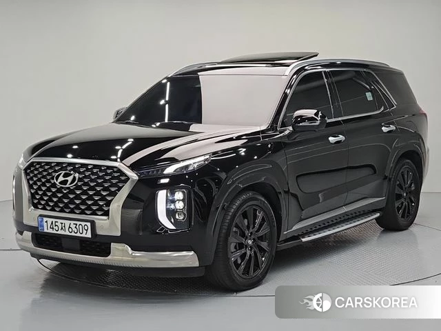 Hyundai Palisade 2021 Черный из Кореи