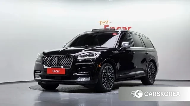 Lincoln Aviator 2nd generation 2020 Черный из Кореи