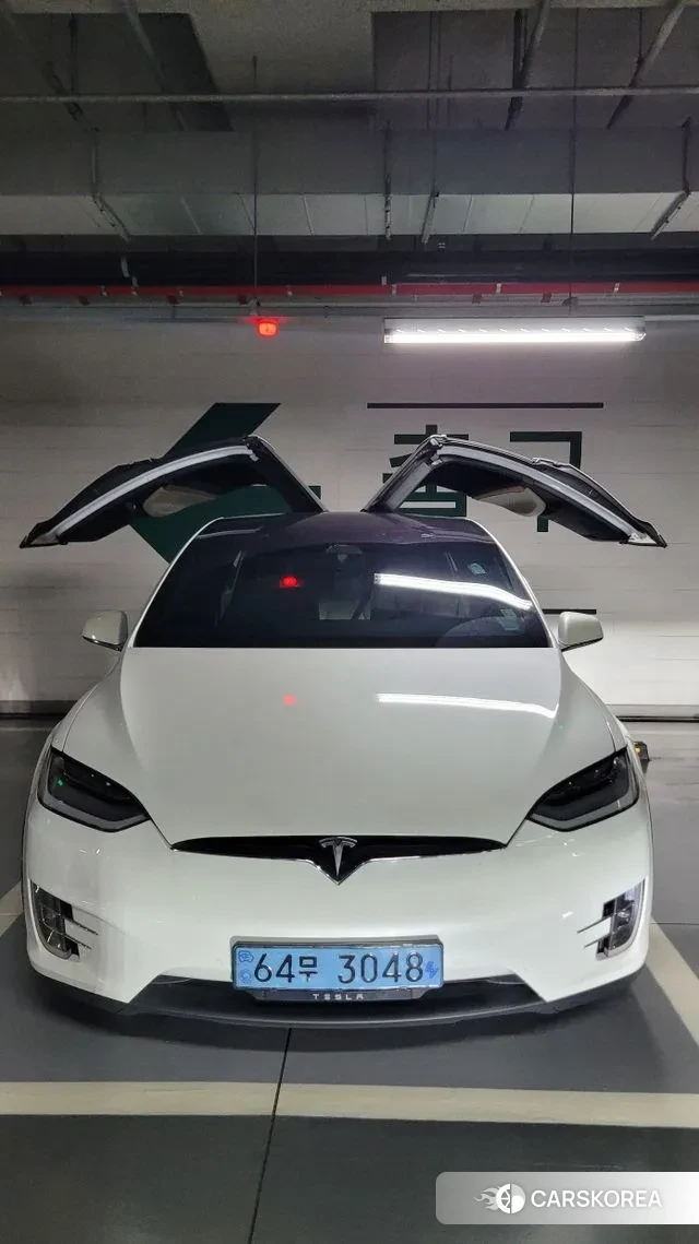 Tesla Model X 2020 Белый из Кореи