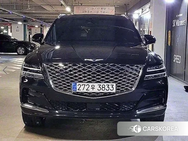 Genesis GV80 2021 Черный из Кореи