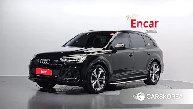 Audi Q7 (4M) 2023 Черный из Кореи
