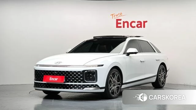 Hyundai Grandeur (GN7) 2023 Белый из Кореи