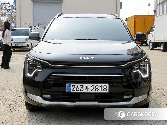 Kia Di Ol Nu Niro 2023 Черный из Кореи