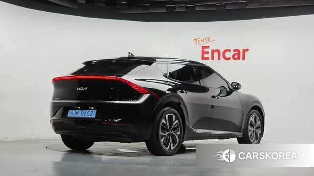 Kia EV6 2022 Черный из Кореи